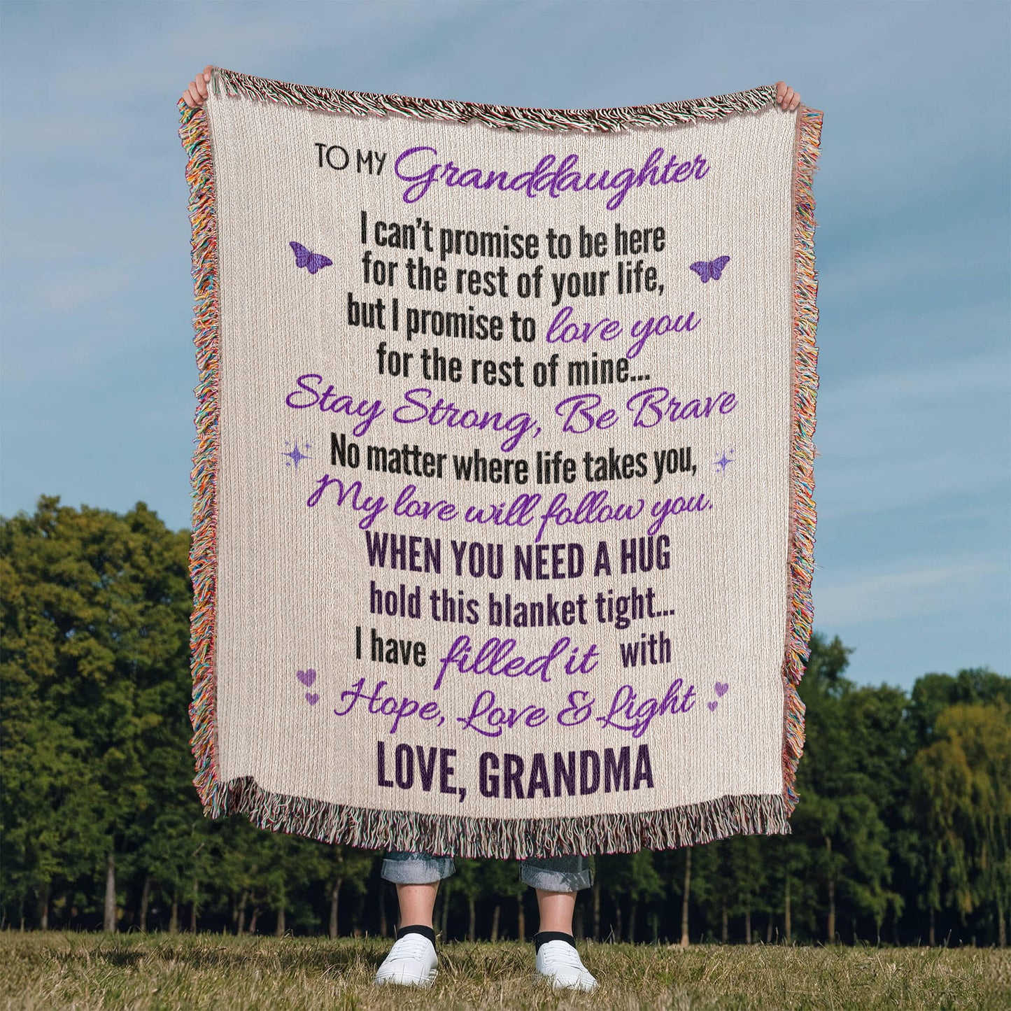 To My Granddaughter - Stay Strong