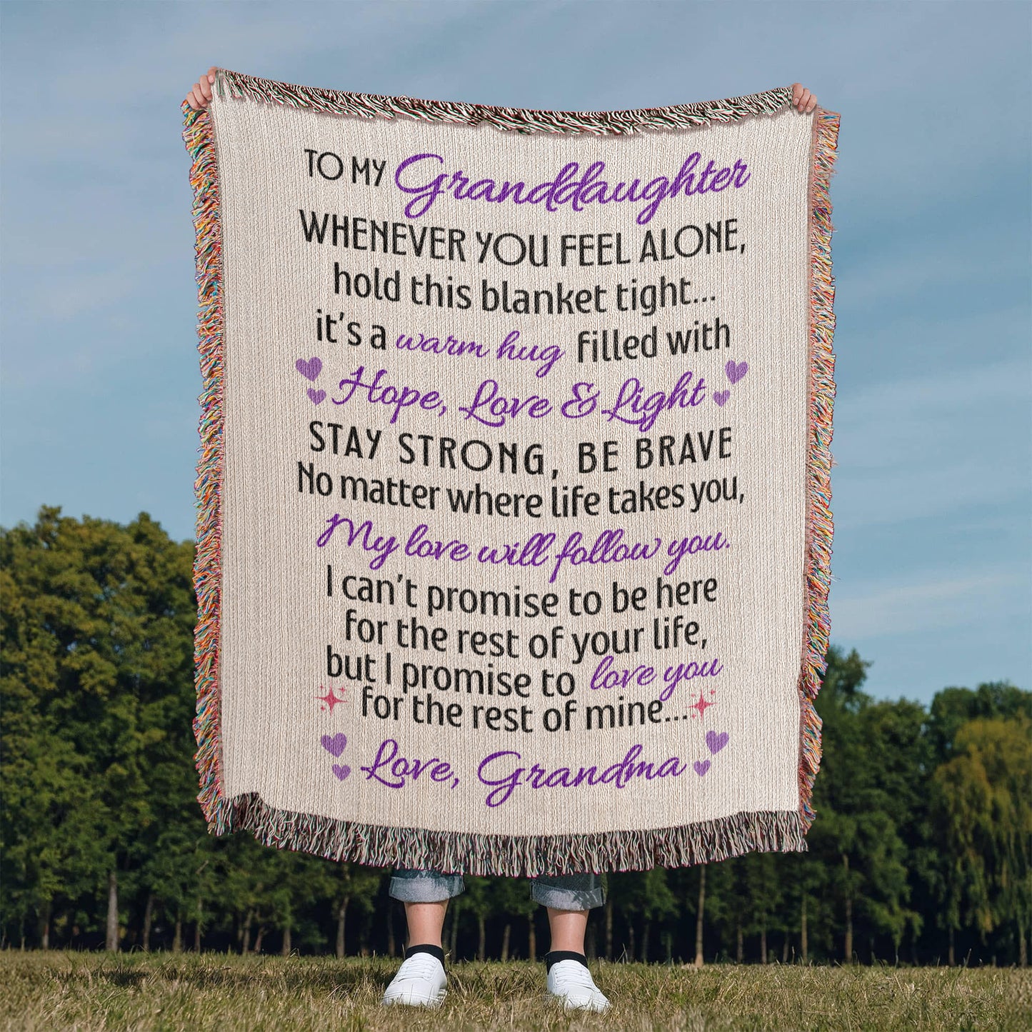 To My Granddaughter - My love will follow you