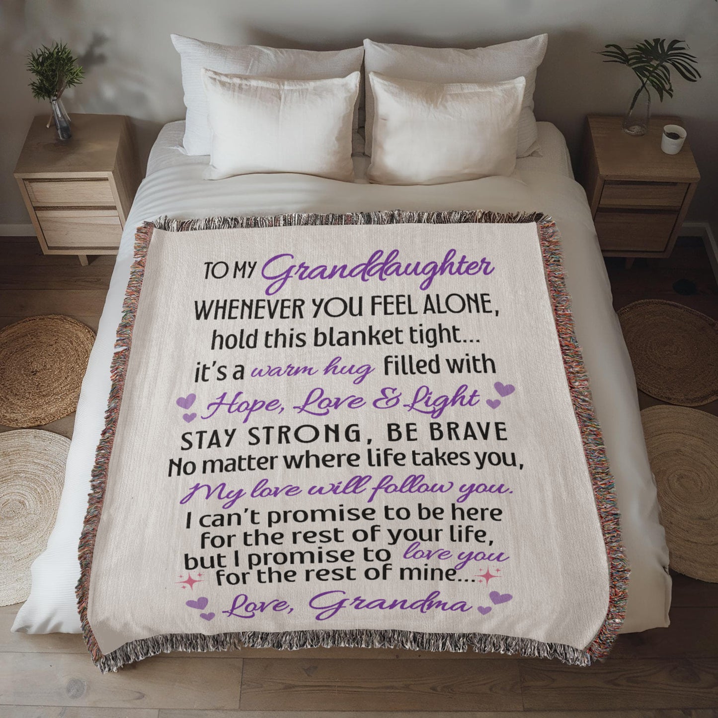 To My Granddaughter - My love will follow you