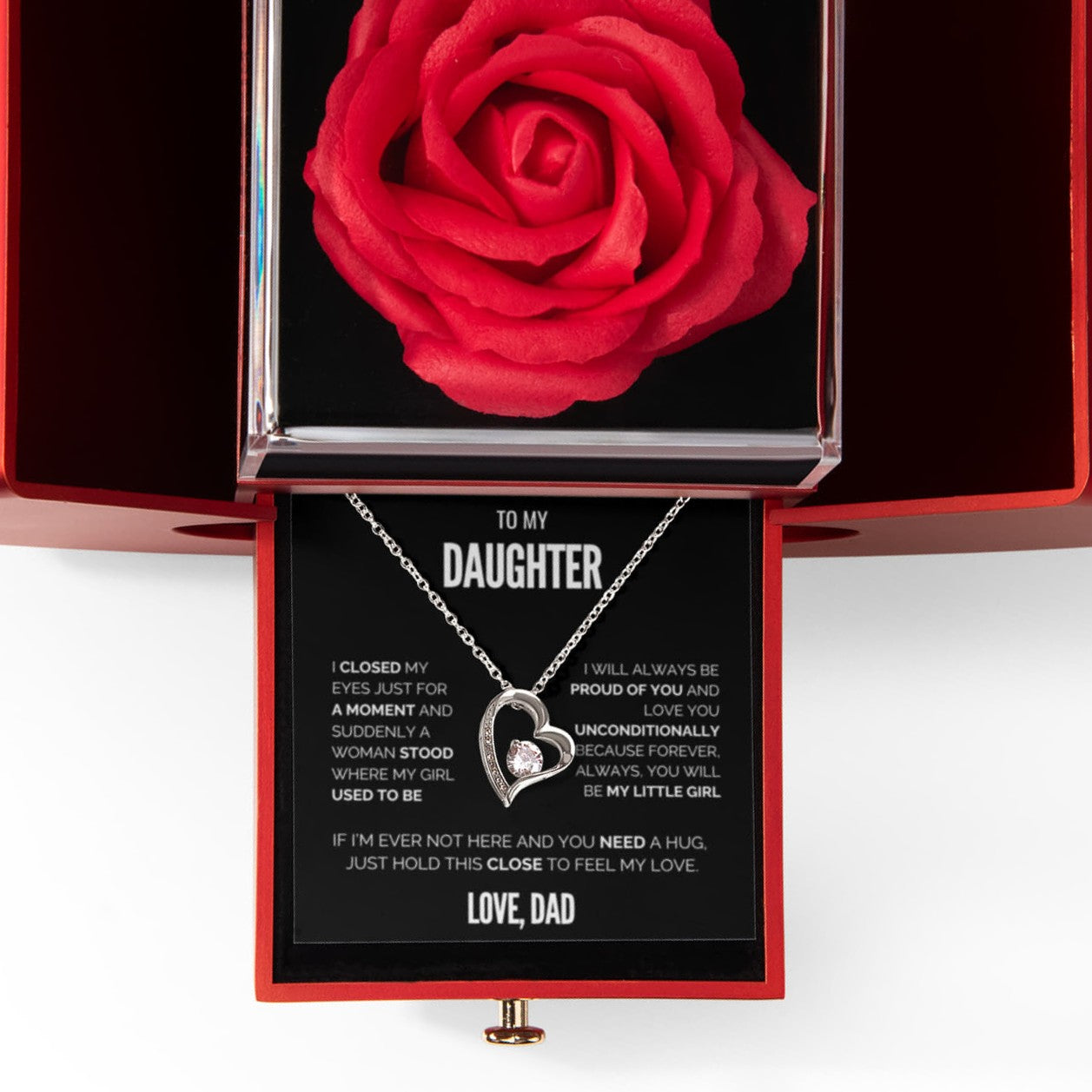 My Daughter - Hold this close (Exclusive Rose Box)