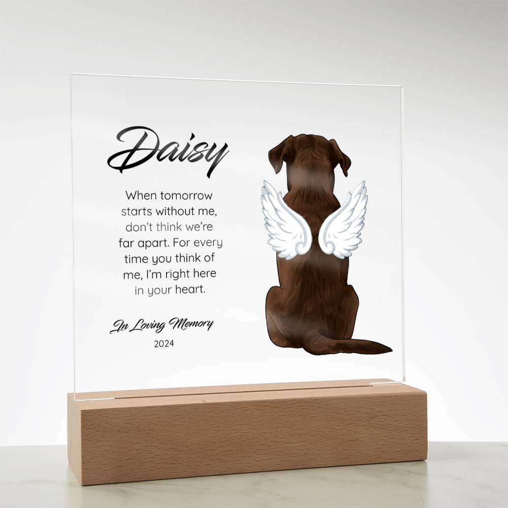 Labrador - Memorial Acrylic