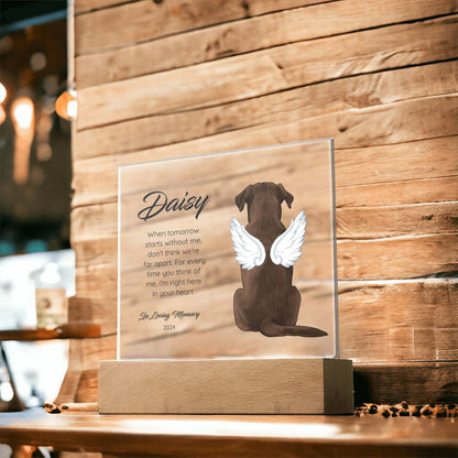 Labrador - Memorial Acrylic