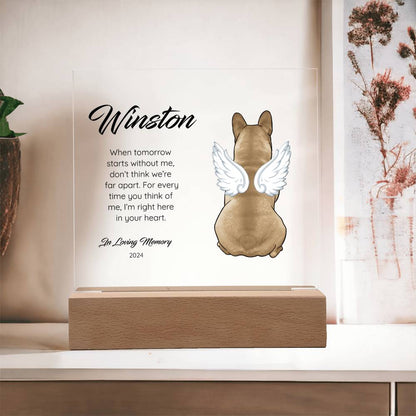 Frenchie - Memorial Acrylic