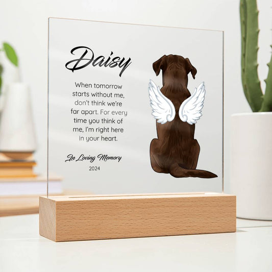 Labrador - Memorial Acrylic