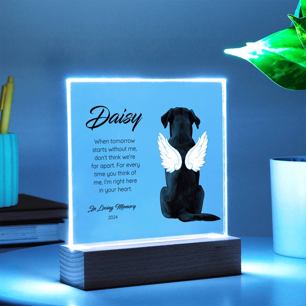 Labrador - Memorial Acrylic