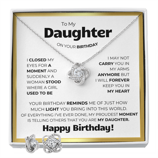 On Your Birthday 1 (Necklace + Free Earrings + Gift Box)